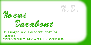 noemi darabont business card